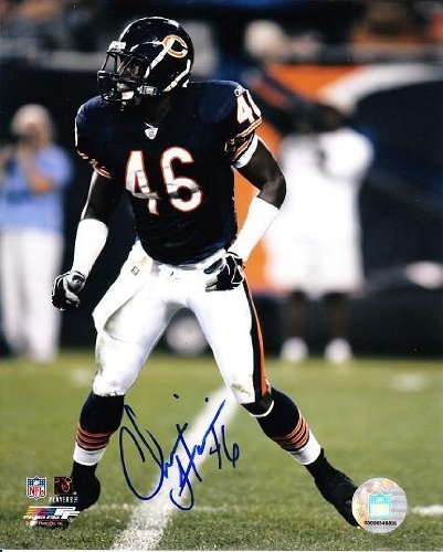 Autographed/Hand Signed 8x10 Photo Chris Harris Chicago Bears