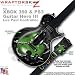 Search : Barbwire Heart Green WraptorSkinz Skin fits XBOX 360 & PS3 Guitar Hero III Les Paul Controller (GUITAR NOT INCLUDED)