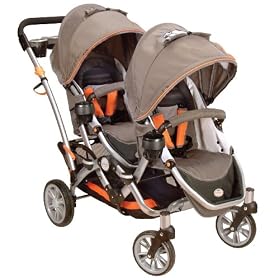Contours Options Tandem II Stroller, Tangerine 51pvHvL3omL. SL500 AA280 Contours Options Tandem II Stroller, Tangerine