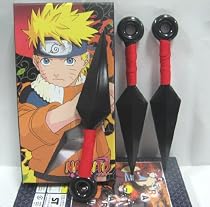Naruto 3 pc mini 6" plastic Kunai