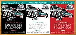 Alaska Smokehouse Smoked Salmon/Pepper Garlic/Sockeye Gift Set