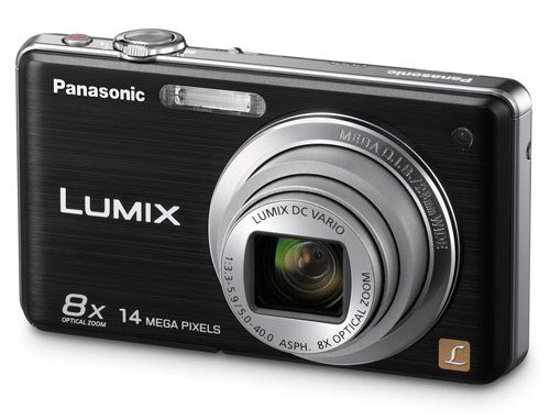 Panasonic Lumix DMC-FH20 14.1 MP Digital Camera with 8x Optical Image Stabilized Zoom and 2.7-Inch LCD (Black)