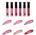 Set of 6 Matte Velvet Gloss Long Wear 24 Hrs Liquid Lipstick
