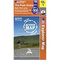 The Peak District - Dark Peak Area (OS Explorer Map Active)