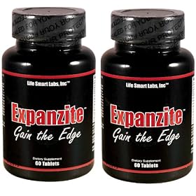 Expanzite Hardcore Male Enhancement Pills 2 months 120 pills - LARGER, THICKER ERECTIONS, Testosterone Booster
