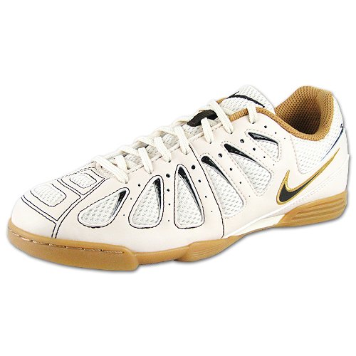 (ナイキ)NIKE フットサルシューズ ベッキ レディース/キッズ Pホワイト jr-baque-395565-200