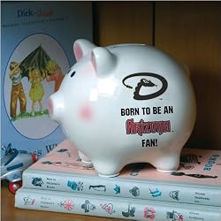 Arizona Diamondbacks Memory Company Born to Be Piggy Bank MLB Baseball Fan Shop Sports Team Merchandise