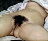 Produkt-Bild: Kunstreproduktion: Gustave Courbet "The Origin of the World, 1866" 59 x 50