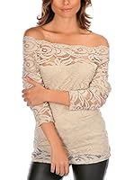 La Bella Donna Camiseta Manga Larga Patricia (Beige)