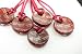 Murano Glass Pendant Jewelry - Mila Red/Gold Style2 image 4