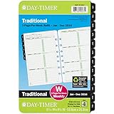 Day-Timer Weekly Planner Refill 2016, Two Page Per Week, Page size 5.5 x 8.5-Inches (910101601)