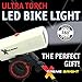 Xtreme Bright® Ultra Torch LED Bike Light Set; Powerful, Durable 250 Lumen Combination Bike Headlight-Taillight, Brilliant, Long-lasting Illumination; Max. Security & Safety for The Serious Biker - 100% Lifetime Guarantee Through Triumph Innovations