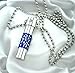 SAMYO Aromatherapy Therapy Fragance Health Essential Oil Diffuser Surgical Stainless Steel Quality Pendant with Ball Chain Necklace - Blue