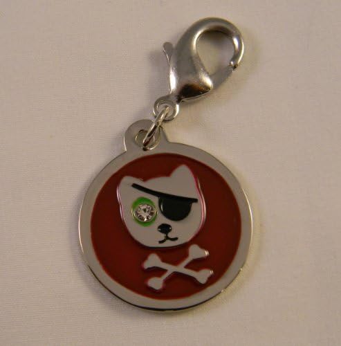 Pirate Kitty Pet Collar Charm