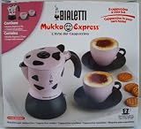 Review Bialetti Mukka Express cappuccino maker / Bialetti Mukka Express Cappuccino Espresso Pot Set with 2 Cups Saucer