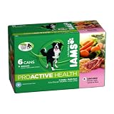 IAMS Dog Food Ground, Savory Dinner with Wholesome Lamb & Rice, 12.3-Ounce Cans (Pack of 24)