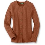 Cable-Knit Cardigan Sweater