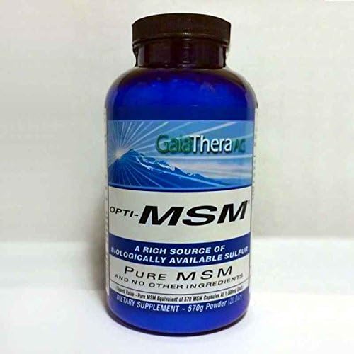 Exsula Superfoods OptiMSM Bioavailable Organic Sulfur - Use to Deal with Pain, Inflammation, Chronic Fatigue, Toxic Load (Powder: 3.20 kg)