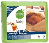 Seventh Generation Baby Overnight Diapers Stage 6 -- 17 Diapers