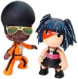 Little Big Planet Sackgirld Rock: 3" Figure & KeyringIMAGE