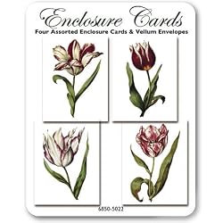 Tulip Images - Set of Four Assorted Gift Cards and Vellum Envelopes