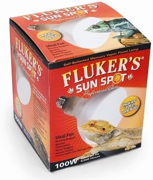 FLUKER FARMS - SUN SPOT 100W BULB "Ctg: REPTILE PRODUCTS - REPTILE - BULBS"