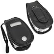 Nextel ic502 Accessory Bundle Kit - Car Cigarette Lighter Charger + Black Generic Leather Case