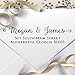 PrettySweetParty Address Stamp, Self Inking Return Address Stamper with Black Ink - for Business, Wedding Invitations, Holiday Cards, Housewarming Gift - Curly Ends Calligraphy Font