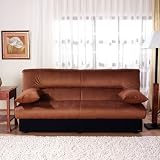Istikbal Regata 3-Seat Sleeper Sofa, Rainbow Brown