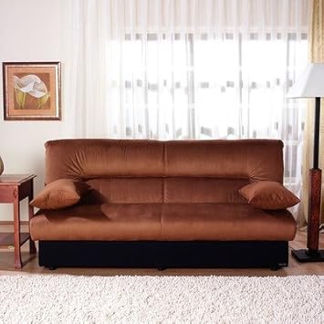 Istikbal Regata 3-Seat Sleeper Sofa Rainbow Brown