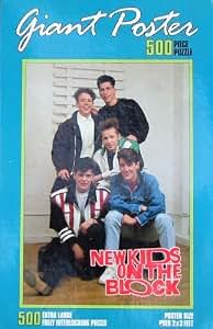 Amazon.com: New Kids on the Block 500pc. Giant Poster Puzzle: Toys &amp; Games