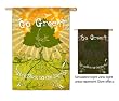 Give Back to Mother Earth Silk Reflections Regular Size Flag