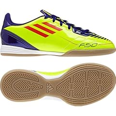 adidas Kinder Fu�ballschuhe Hallenschuhe F10 IN J gelb-lila