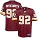 Washington Redskin Jersey : Reebok Washington Redskin #92 Albert Haynesworth Burgundy Replica Footba