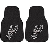FANMATS NBA San Antonio Spurs Nylon Face Carpet Car Mat