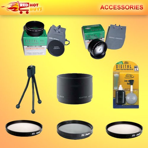 LENS  FILTER SET FOR SONY CYBERSHOT DSC-H7 DSC-H9 H50