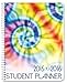 BookFactory 2015-2016 Student Planner/Agenda/Organizer/Calendar (132 Pages) - 8.5” X 11” Wire-O (JOU-132-7CW-A(Student-Planner))