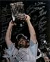 Chicago White Sox - 2005 World Champions - Ozzie With Trophy - Team Signed 16x20 Photograph with 27 Signatures