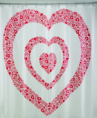 Ore Living Goods Shower Curtain, Love Ore Living Goods Shower Curtain, Love