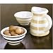 Striped Milk Pitcher