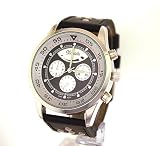 Mens DECORATIVE Sub Dial Cuff Leather Like Analog Watch