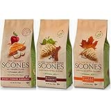 Sticky Fingers Glazed Scone Premium Mix Trio (Caramel Glaze Apple Cinnamon, Glazed Cinnamon Raisin, Maple Glazed)