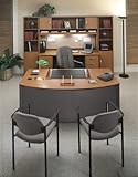 Series C / Corsa in Medium Cherry Package 8 - Bush Office Furniture