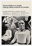 1967 GM General Motors Don Trites Crash Dummies Print Ad (5204)