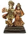 Embellished Radha-Krishna Statue