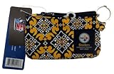 Pittsburgh Steelers Ladies Fabric ID Case with Keychain