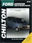 Ford Aerostar, 1986-97 (Chilton's Total Car Care Repair Manuals)