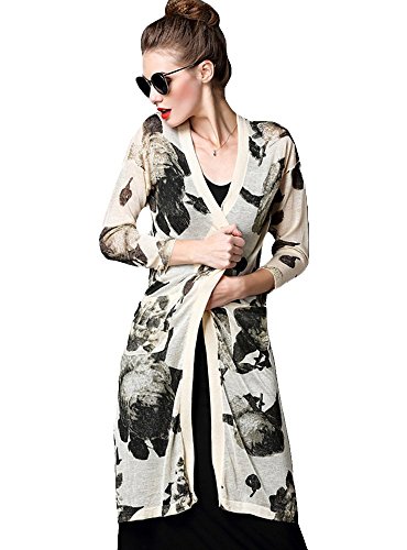 (a la mode)アラモード 大人 エレガント 高級 グラデーション Vネック バックレース ロングカーディガン トッパー お呼ばれ frm01