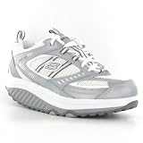 Skechers Shape Ups Fitness Junkie Silver Womens Trainers
