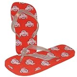 Ohio State Buckeyes Printed Flip Flops
